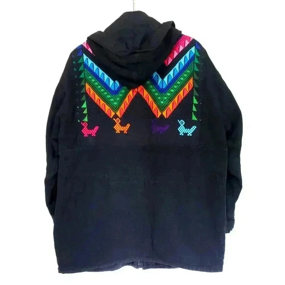 Vintage Catalinas jackets women size small fits like a large aztec western - Picture 4 of 6